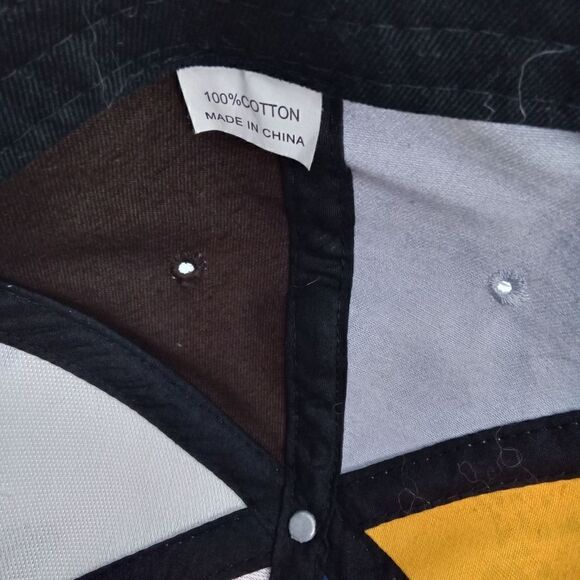 San Diego Zoo & Safari Park Snapback Hat Cap Black Brim Colorblock Crown Animals - Picture 6 of 10